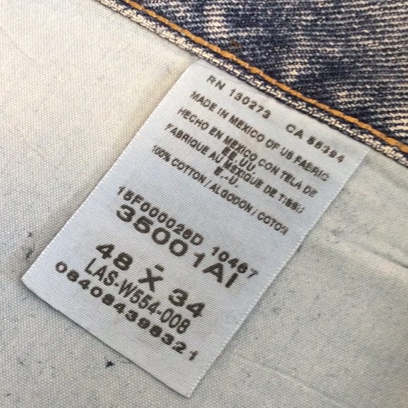 Wrangler Rugged Wear Jeans 48x34 - Picture 14 of 15